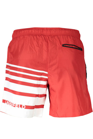 Karl lagerfeld beachwear Costume Parte Sotto Uomo Rosso